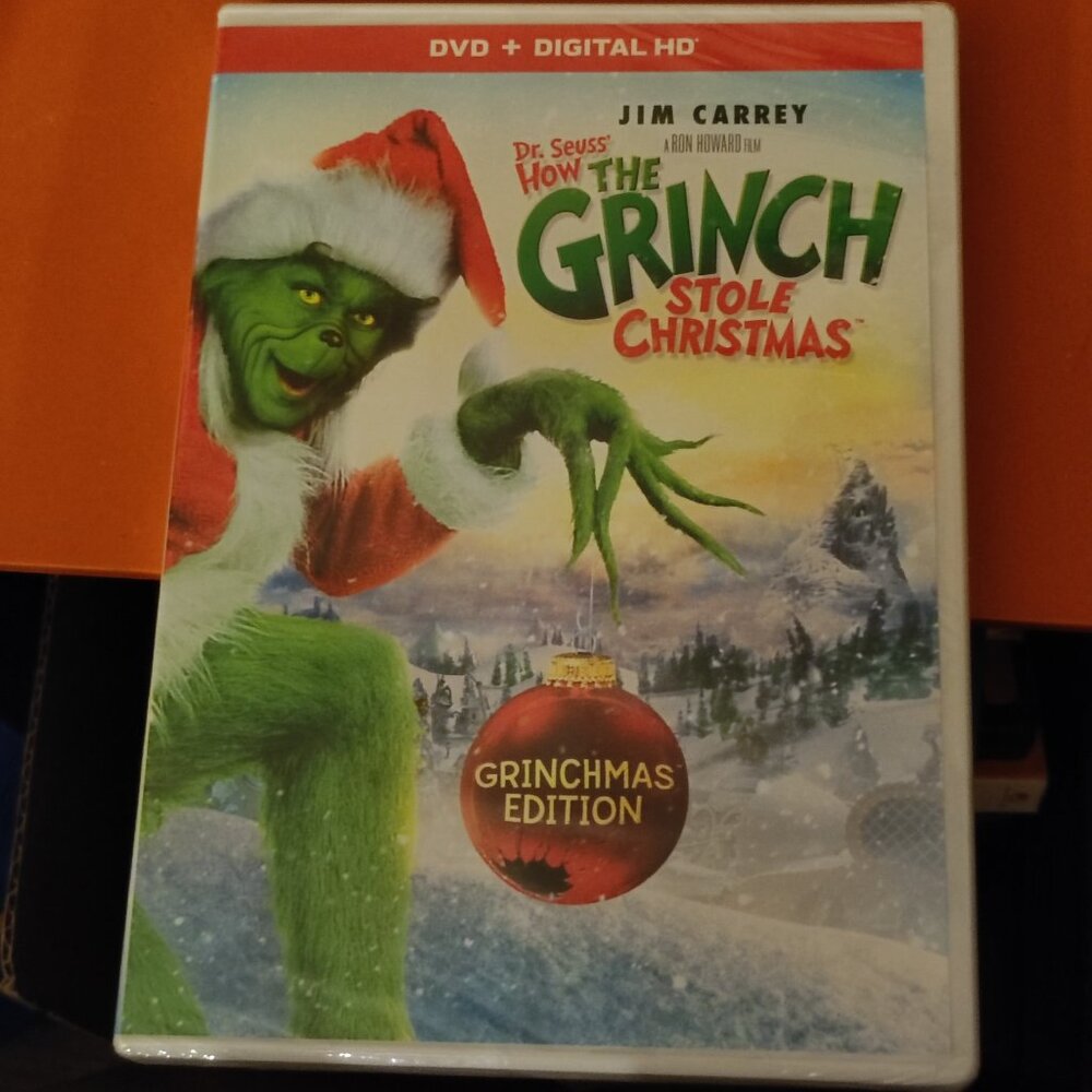 Dr Seus How the Grinch Stole the Christmas DVD + Digital HD Grinchmas Edition